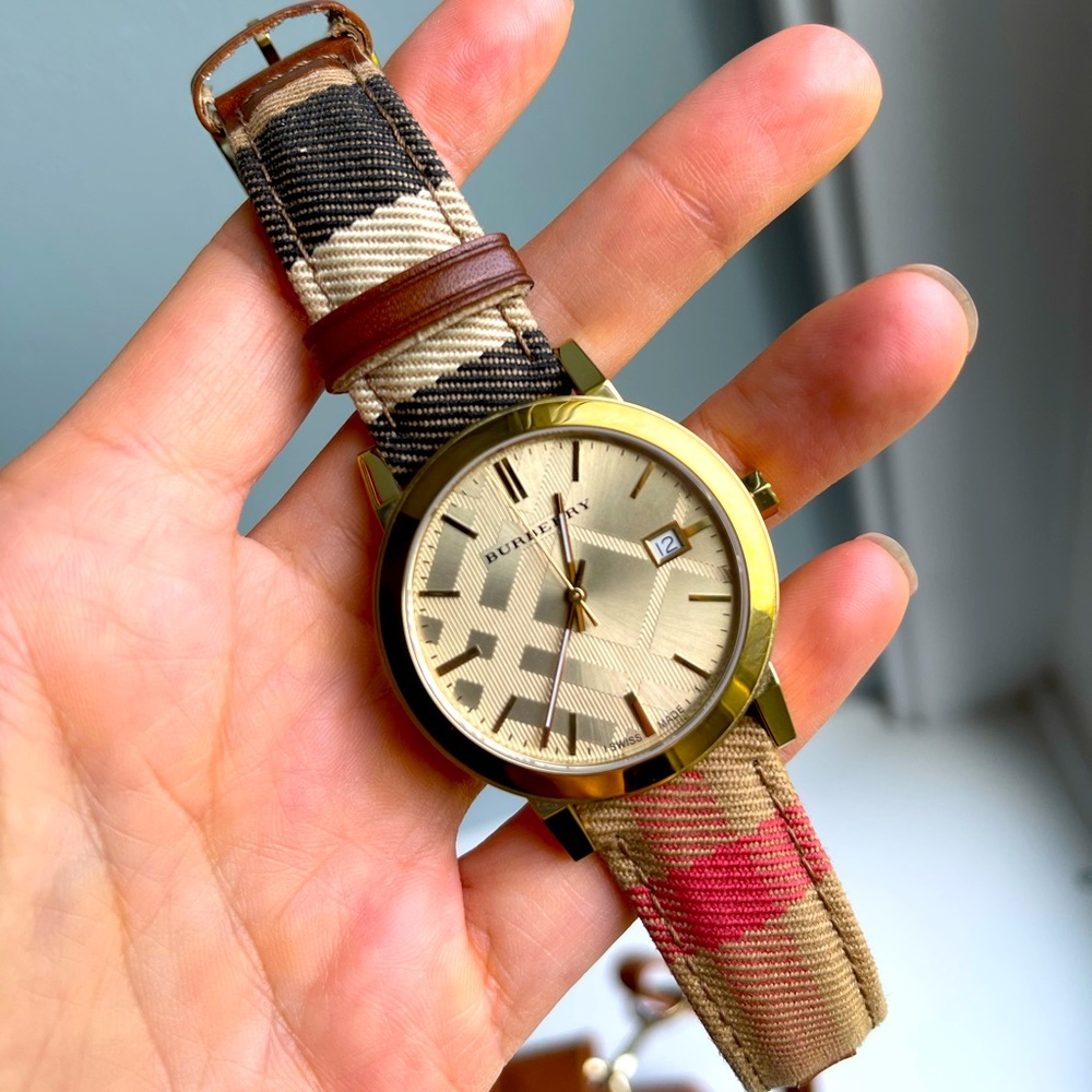 authentic Burberry watch